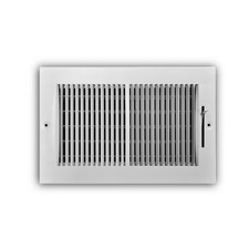10 In. X 6 In. 2-Way Steel Wall/Ceiling Regis...