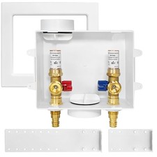 Washing Machine Outlet Box Pex A Expansion Drain 1/2 In x 3/4 In Outlet