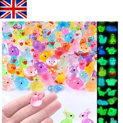 Vibrant Mini Resin Animals - 130PCS Set with Luminous Charm for Kids & Adults - Image 1 of 4