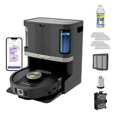 #ad Shark PowerDetect 2 in 1 Robot Vacuum Mop NeverTouch Pro Self Cleaning UR2850ZE $399.99