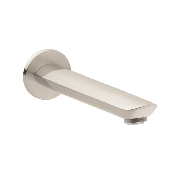 Hansgrohe Tub Spout Premium 3-inch Modern Tub Spout in Brush