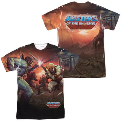 HOT SALE all print Masters of The Universe cartoon 3D T-shirt full sizes