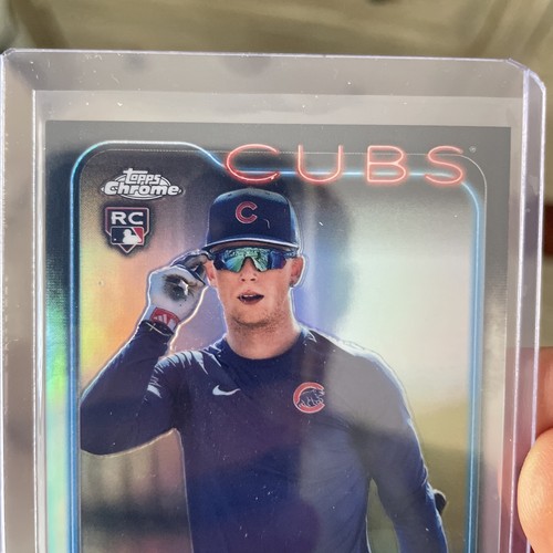 PETE CROW-ARMSTRONG 2024 Topps Chrome SP rifrattore variazione immagine RC Cubs🔥📈 - Foto 2 di 7