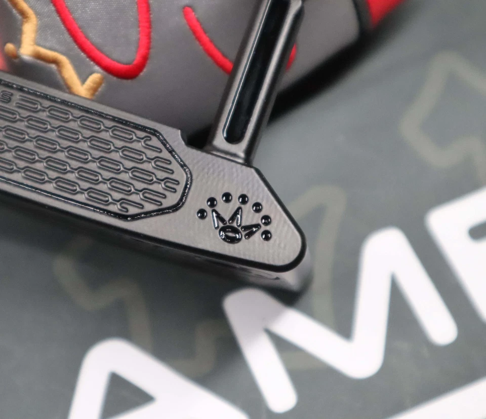 2025 ScottyCameron Squareback2 StudioStyle Custom Putter Matte Black Out Edition - Image 3 of 4
