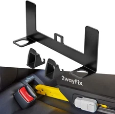 Child Safety Seat Mount Bracket Steel Latch for ISOFIX Belt Connector Restra