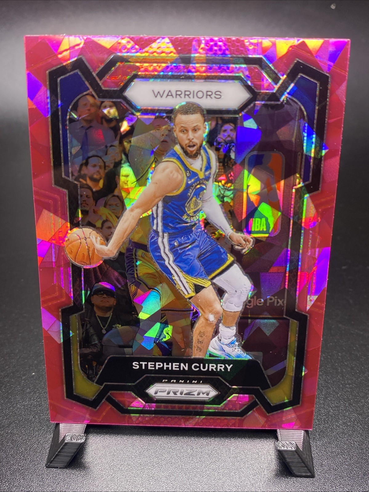 2023-24 Panini Prizm - Stephen Curry #119 Pink Ice Prizm