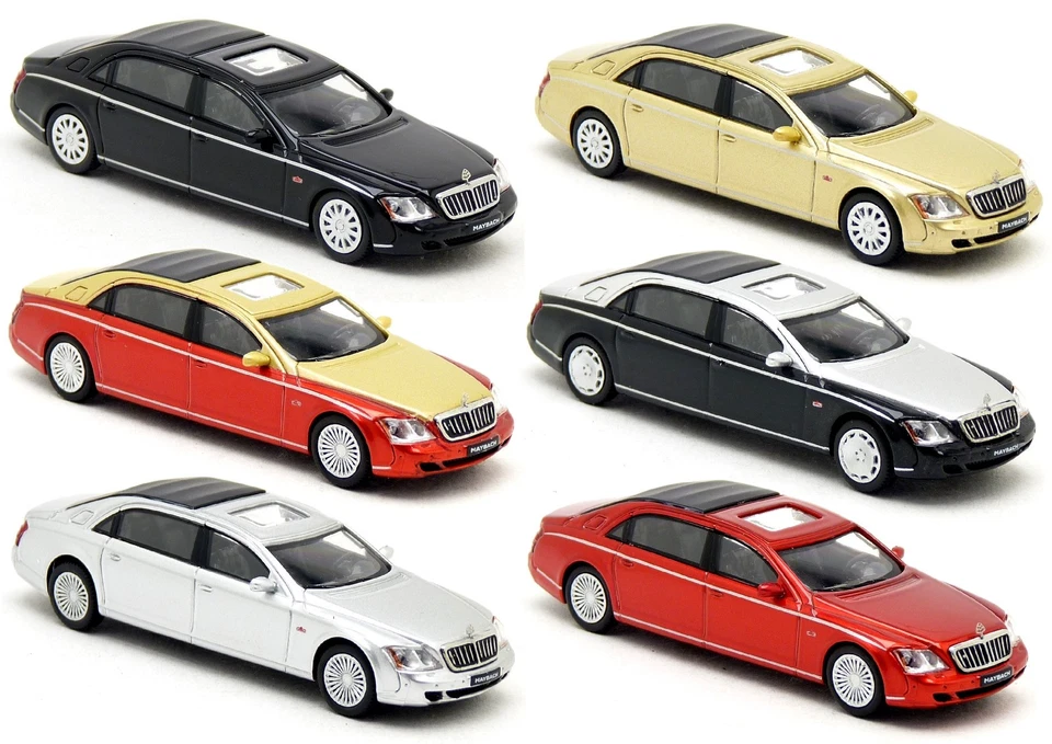 MC Micro City 87 Herpa - Mercedes MB Maybach 62S Landaulet - zur Auswahl 1:87 H0