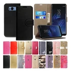 Case For Samsung Galaxy S8 / S8 Plus Leather Flip Wallet Card Holder Phone Cover
