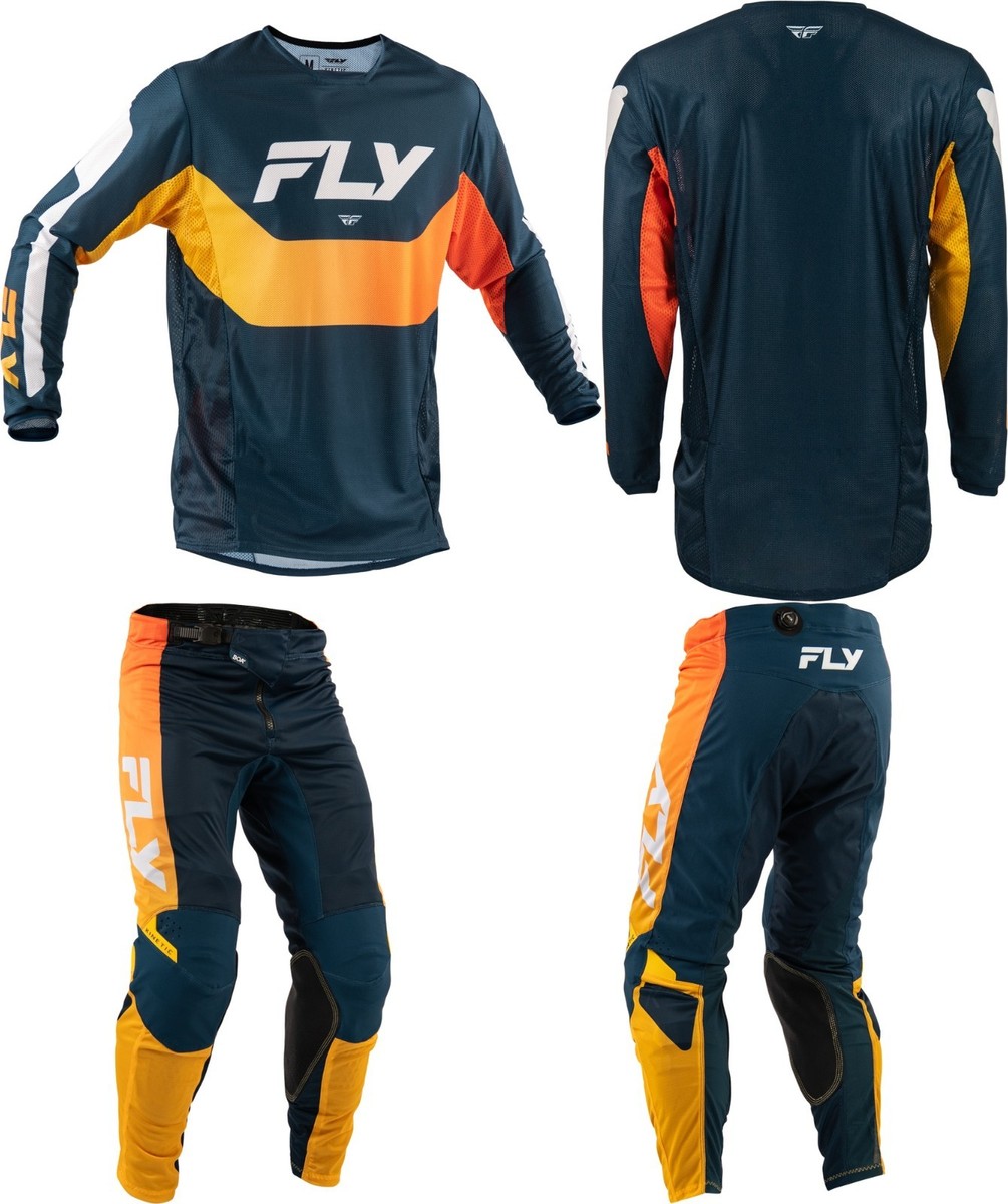 FLY RACING Kinetic バイクウェア X-LARGE モトクロス FLY Racing 2026 Kinetic Mesh Vented Offroad MX Jersey Pant Combo