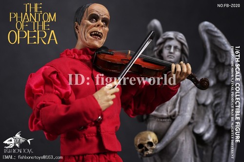 Pre-order FISH BONETOYS FB-Z020 1/6 The Phantom of the Opera Action Figure Mdoel - Picture 8 of 9