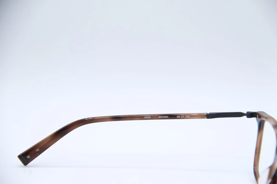 NUEVAS GAFAS JOHN VARVATOS V408 MARRÓN HABANA GUNMETAL MONTURAS AUTÉNTICAS 58-17 Foto 3 de 4