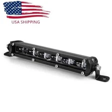 6D 7inch Slim LED Work Light Bar Driving Truck Offroad Spot Fog Lamp ATV UTV SUV