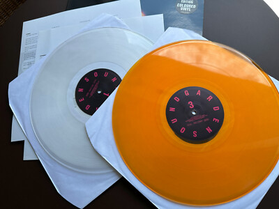 Soundgarden Superunknown 1994 First Press LP Vinyl A&M transparent + orange