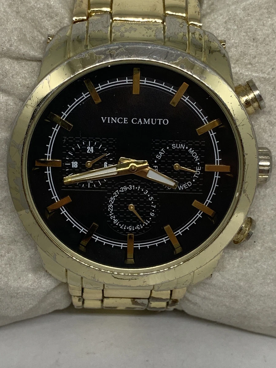 Vince camuto black clearance watch