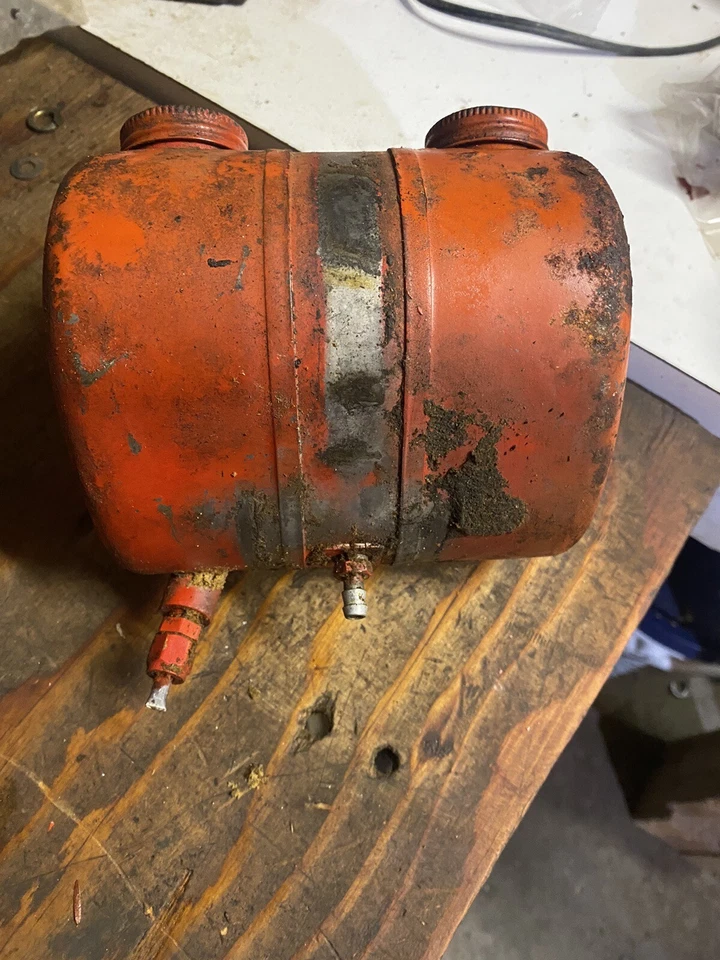 Conjunto de tanque de combustible y tanque de aceite para motosierra Sears U4D OEM con tapas envío gratuito Foto 2 de 3