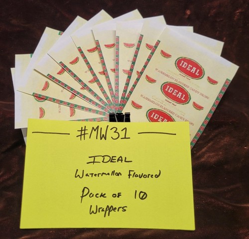REPO MINT WRAPPERS ANTIQ SLOT IDEAL WATER MELON MILLS/JENNINGS 10 PACK MW#31 - Picture 2 of 3