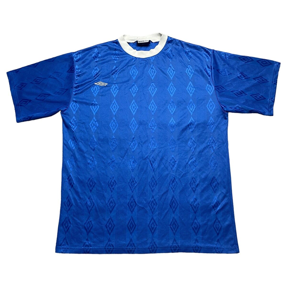 Vintage Umbro Football Shirt Mens XL Blue Soccer Jersey Vintage Umbro Football Shirt Mens XL Blue Soccer Jersey