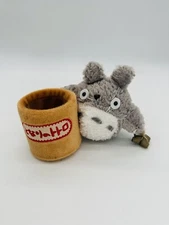 Vintage Sun Arrow My Neighbor Totoro W/ Package Pencil Desk Holder Plush RARE