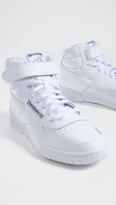 Reebok Ex O Fit Hi Herren Hi-Schuhe (UK_7-13) WEISS BRANDNEU