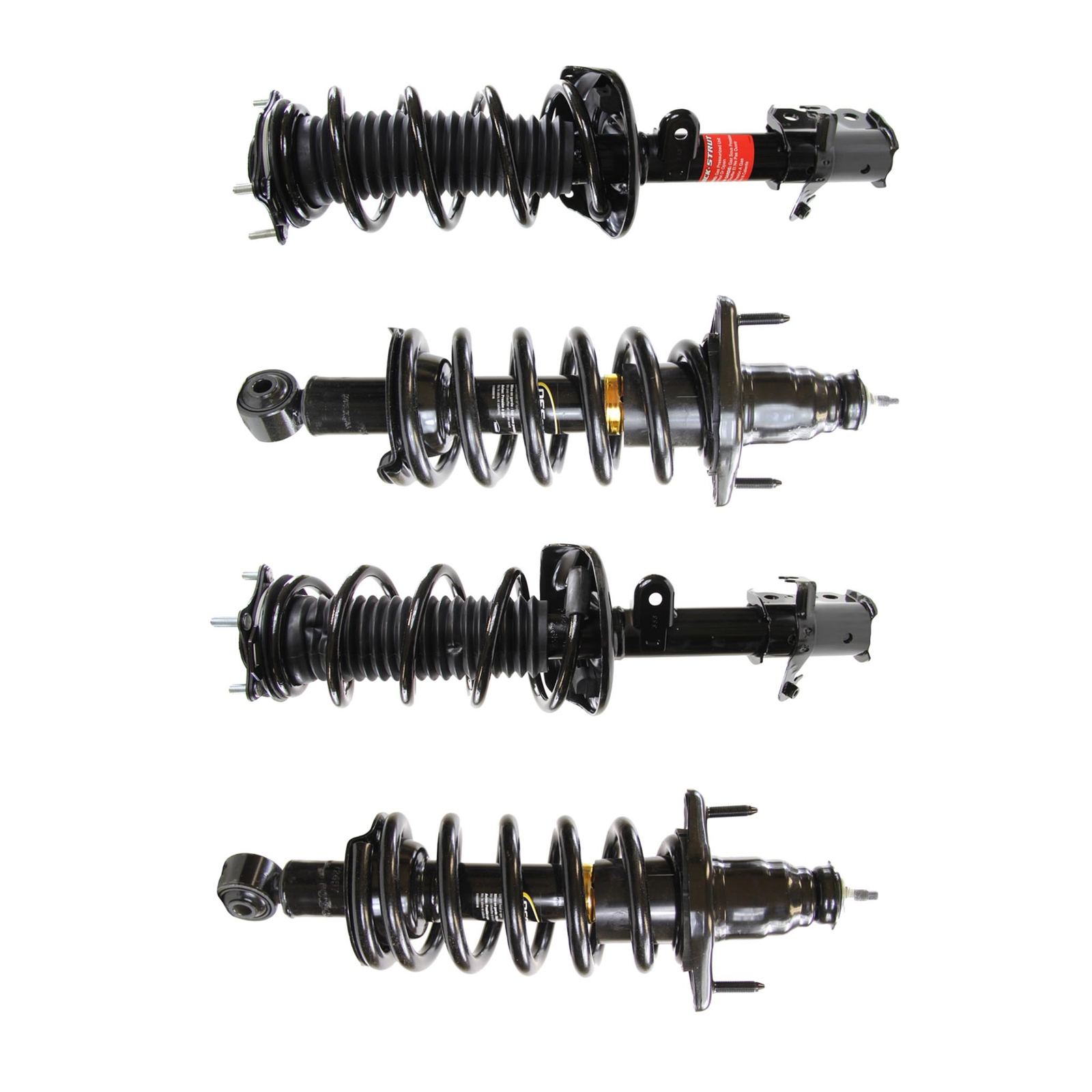 For Honda CRV CRV 20072011 Monroe Front Rear Quick Struts Shocks Set