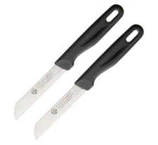 2 PACK Top Cutlery Kitchen Paring Knife 3.25" Micro 1.4034 Steel Blade Synthetic