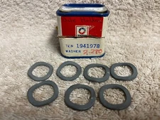NOS GM DELCO REMY 1941978 1953-1982 ALTERNATOR SHAFT WASHER (7) PIECES