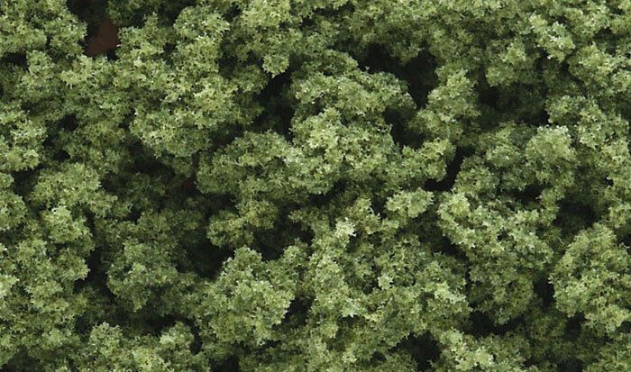 Light Green Clump Foliage - OO/HO foliage Woodland Scenics FC682