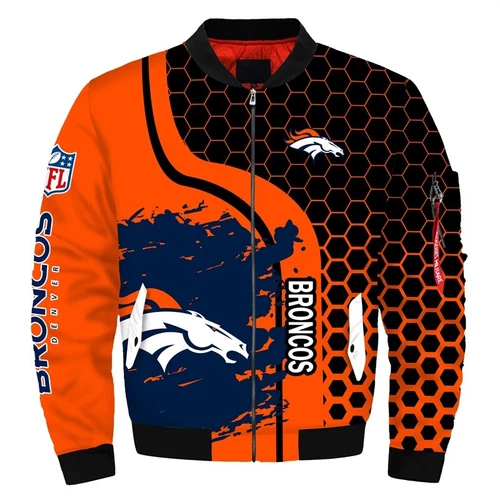 Denver Broncos Men's Flight Bomber Jacket