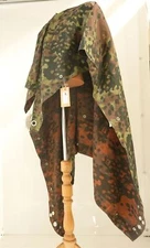 WW2 Reproduction Zeltbahn No.1 - Reversible Plane Camouflage Curtain-Poncho