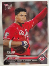 Noelvi Marte 2023 Topps Now MLB Debut Steal Call-Up RC #735 - REDS - SP /2866