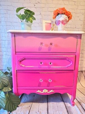 3-Drawer Modern Wood Dresser for Bedroom - Kids Girls Teens - Pink White Gold | eBay 3-Drawer Modern Wood Dresser for Bedroom - Kids Girls Teens - Pink White Gold | eBay