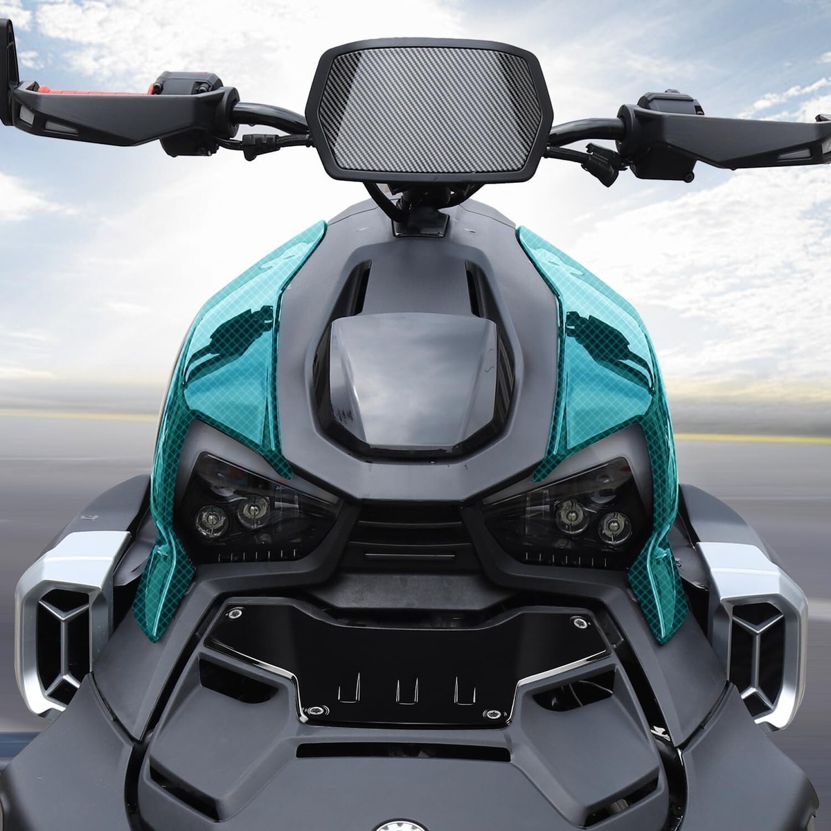 2019-2023 Can Am Ryker Gloss Black Fairing Panels for Can Am Ryker