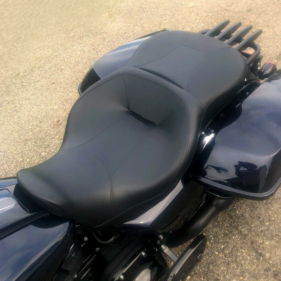 Driver Rider Passenger Seat For Harley Davidson Touring Road Street Glide 09-24 Foto 4 de 4