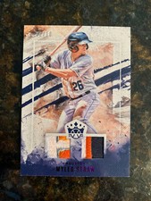 MYLES STRAW 2019 Panini Diamond Kings Prime Patch Jersey Relic Card 02/10