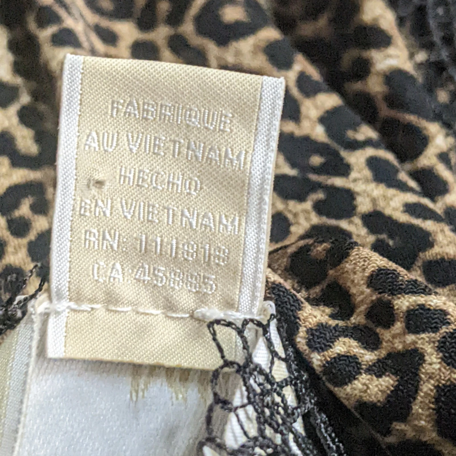 MICHAEL Michael Kors Vestito Slip Piccolo Multicolore Stampa Animalier Pizzo Midi