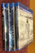 Four sci-fi/action Blu-ray disc collection