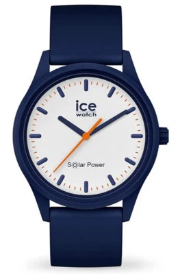 Ice-Watch ICE 017767 solar power Pacific Medium Herrenuhr Uhr Silikon blau Neu - Bild 1 von 3