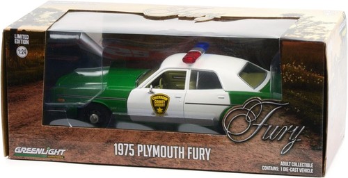 Coche clásico Plymouth Fury - Policia Chickasaw (Esc 1/24) Edicion Limitada, USA - Imagen 5 de 7