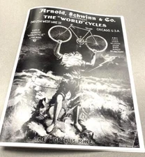 antique bicycle 1899 Arnold, SCHWINN & Co. The World Cycles CATALOG copy