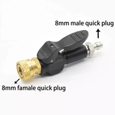 Easy Quick-Disconnet Fill Adaptor Plug for PCP Airgun Tank like EDGUN EAZY FILL