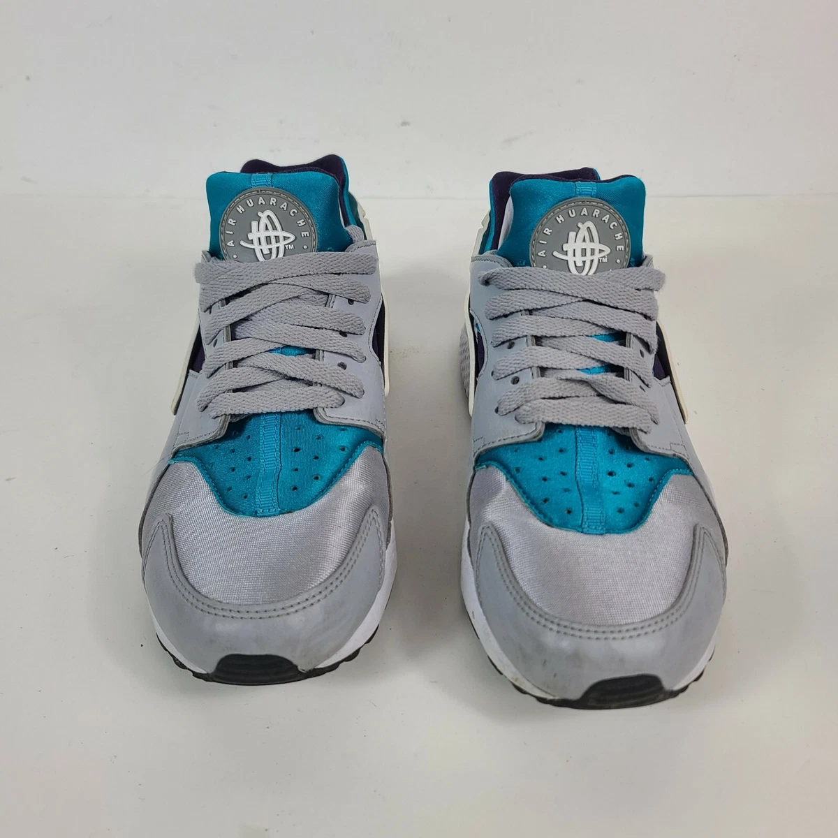 Mens nike air huarache wolf clearance grey