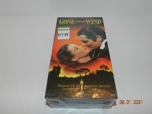 Gone With The Wind MGM Home Video 2 VHS Box Set Brand New Sealed