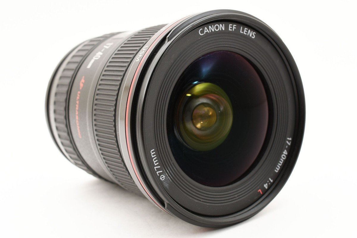Canon EF 17-40mm F/4 L USM Ultra-Wide Angle Zoom Lens From Japan