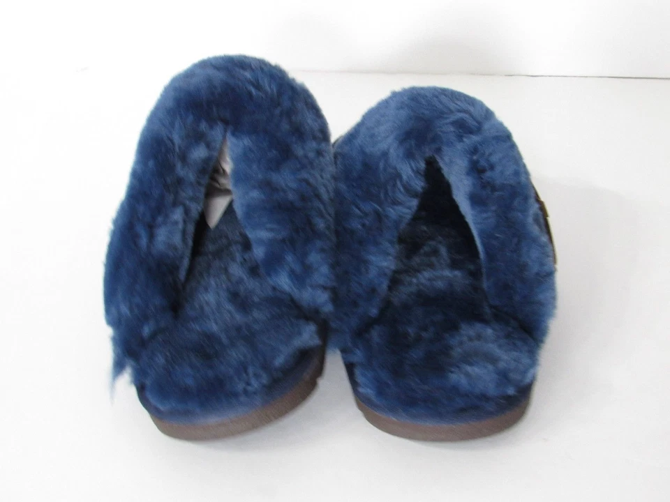 LAMO 室内/室外 Geo 印花毛绒内衬磨损拖鞋女式 XL 码可选颜色 — 第 2/4 张图片