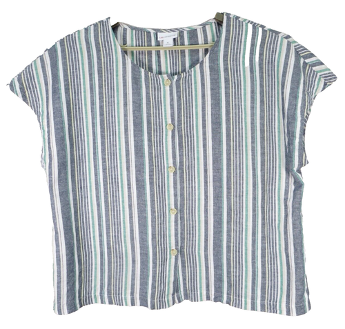 Blouse Rayée C Est 1946, Taille XL, Multicolore - Neuf Avec étiquettes
