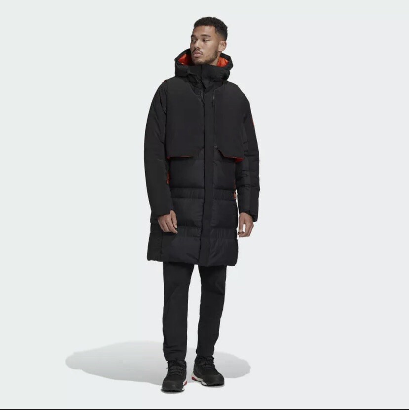adidas Myshelter Cold Rdy Men's Parka - Black, Size L