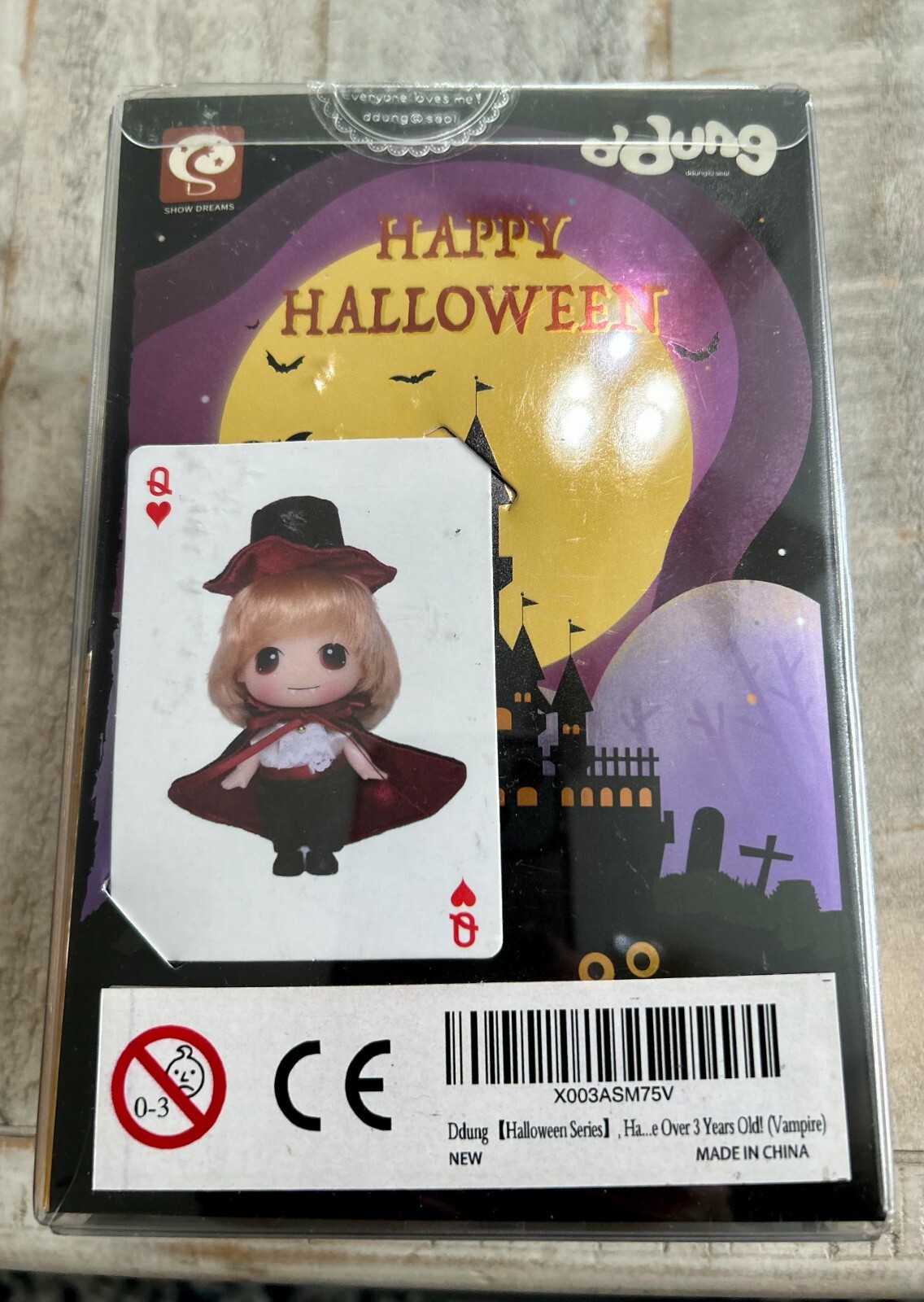 Ddung Doll Halloween Series, Vampire, Queen of Hearts, New