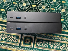 Lenovo Thinkpad USB-C 40A9 DK1633 USB 3.0 Docking Station-Lot Of 2 With Adapters