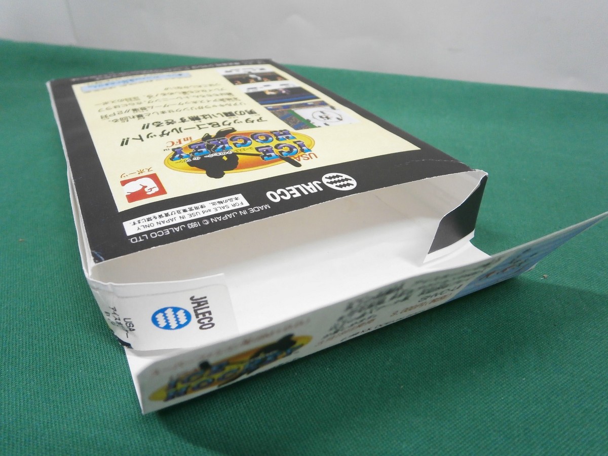 【お38】ファミコン　レア　USA ユーエスエー　アイスホッケー　インエフシー NES - USA ICE HOCKEY in FC - Fake boxed. popular. Famicom