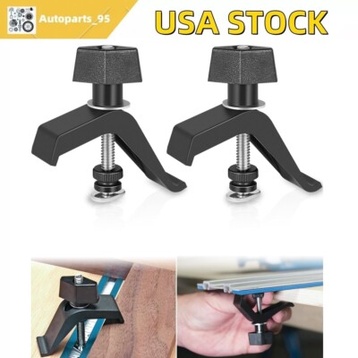 KMA7520 for Kreg Track Clamps Fit Accu-Cut Saw Guide Clamp Trak Mini Trak 2 Pack